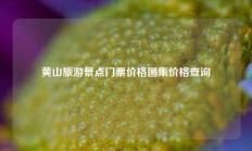 黄山旅游景点门票价格图集价格查询