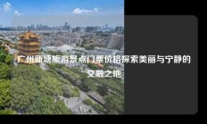 广州新塘旅游景点门票价格探索美丽与宁静的交融之地
