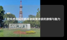双月湾游玩攻略冲浪探索冲浪的激情与魅力