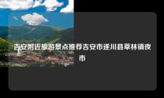 吉安附近旅游景点推荐吉安市遂川县草林镇夜市