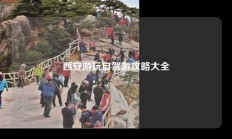 西安游玩自驾游攻略大全
