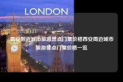 西安附近城市旅游景点门票价格西安周边城市旅游景点门票价格一览