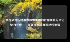 美国旅游线路推荐探索美国的壮丽美景与文化魅力之旅——美式风情深度游路线推荐