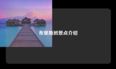 布里斯班景点介绍