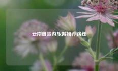 云南自驾游旅游推荐路线