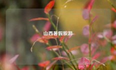 山西暑假旅游