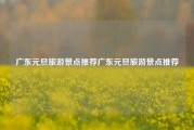 广东元旦旅游景点推荐广东元旦旅游景点推荐