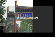 莆田花海在什么地方