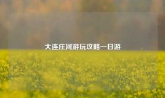 大连庄河游玩攻略一日游