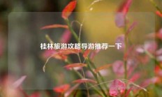 桂林旅游攻略导游推荐一下