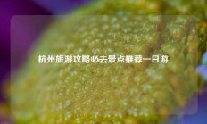 杭州旅游攻略必去景点推荐一日游