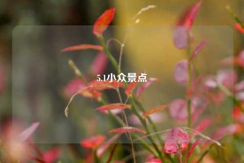 5.1小众景点